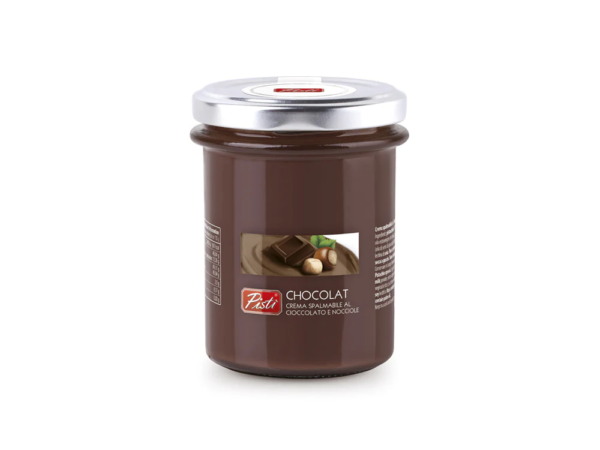 Cremă tartinabilă cu ciocolată și alune de pădure, Pisti, 200g